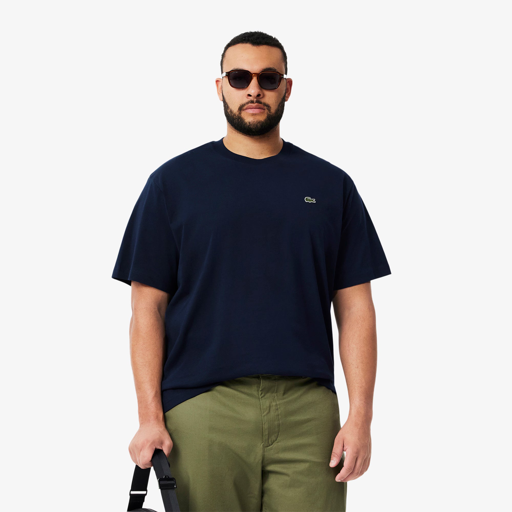T-shirt in cotone TH7318 166 LACOSTE 