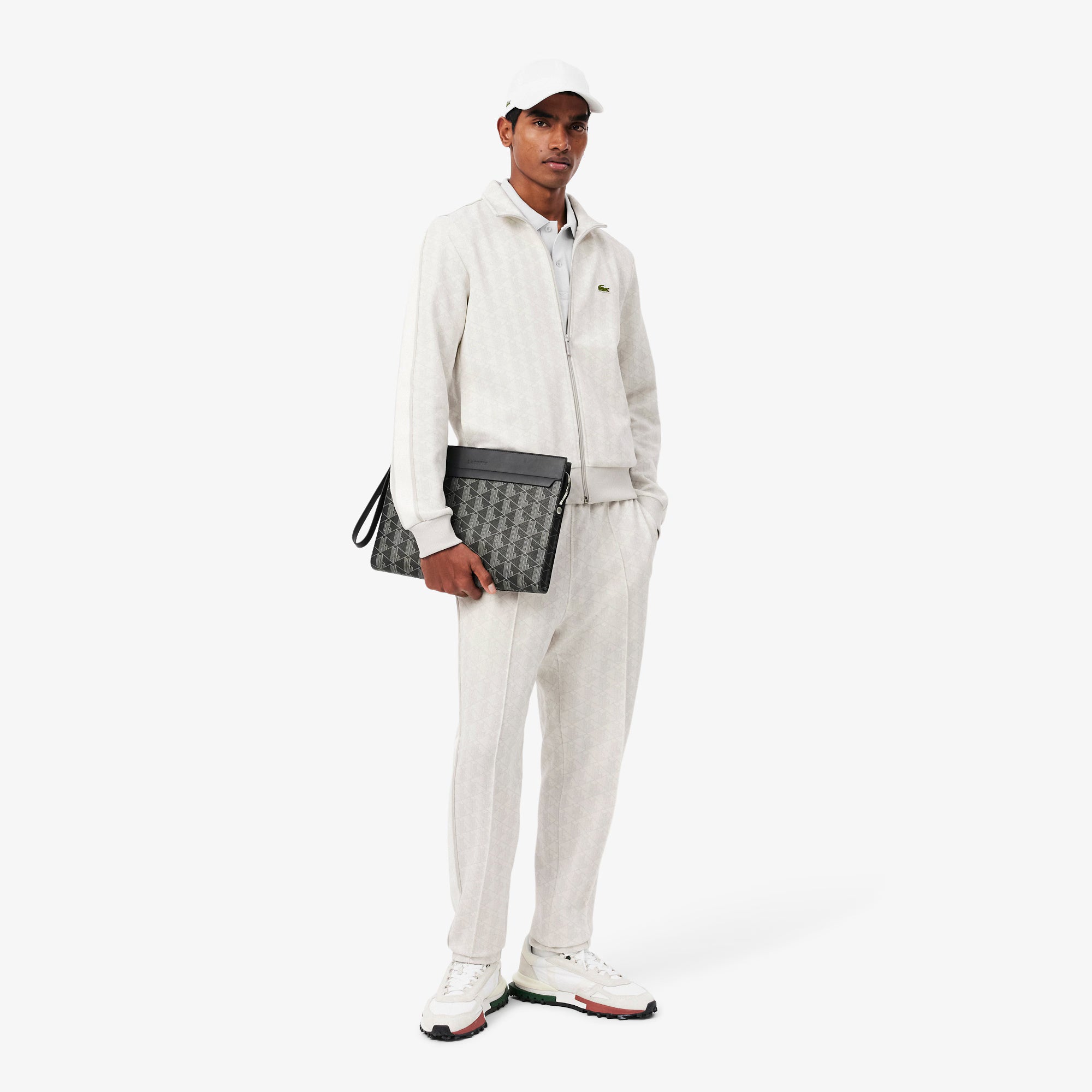 Pantaloni della tuta in monogramma Paris XH1440 4IW LACOSTE 