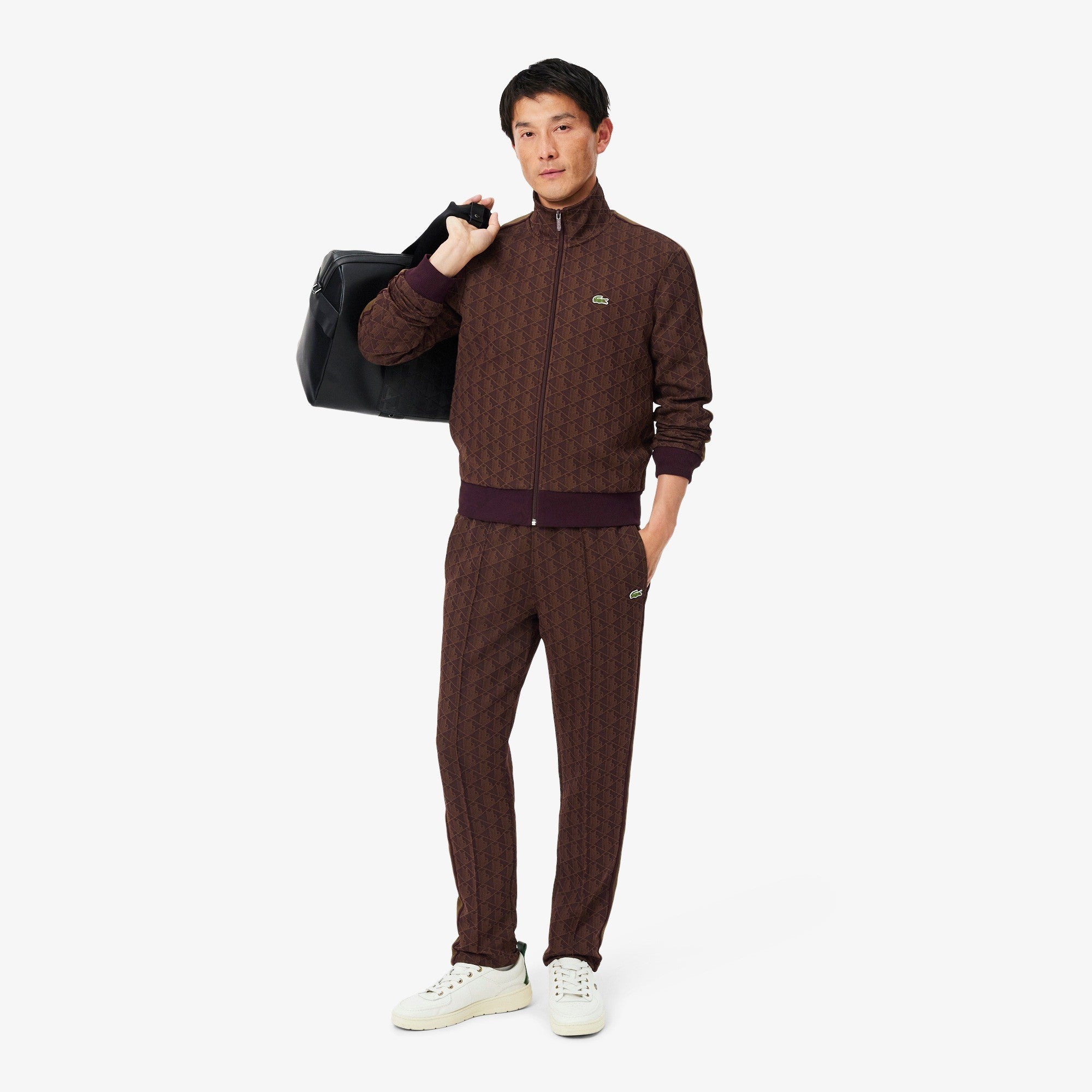 Pantaloni della tuta in monogramma Paris XH1440 WD9 LACOSTE 
