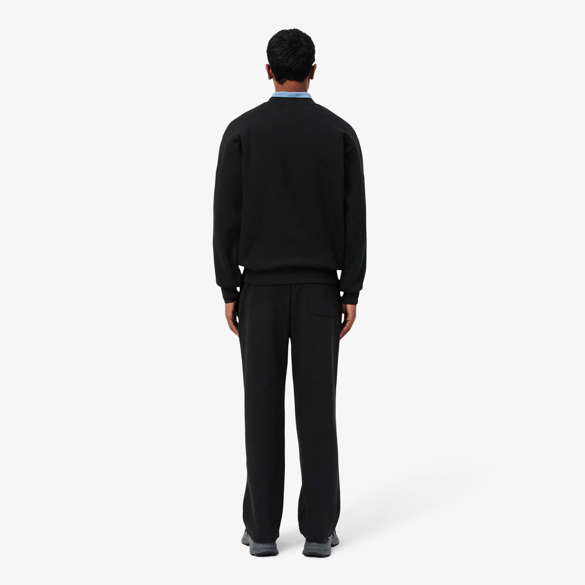 Pantaloni della tuta relaxed fit in tessuto felpato XH8867 031 LACOSTE 