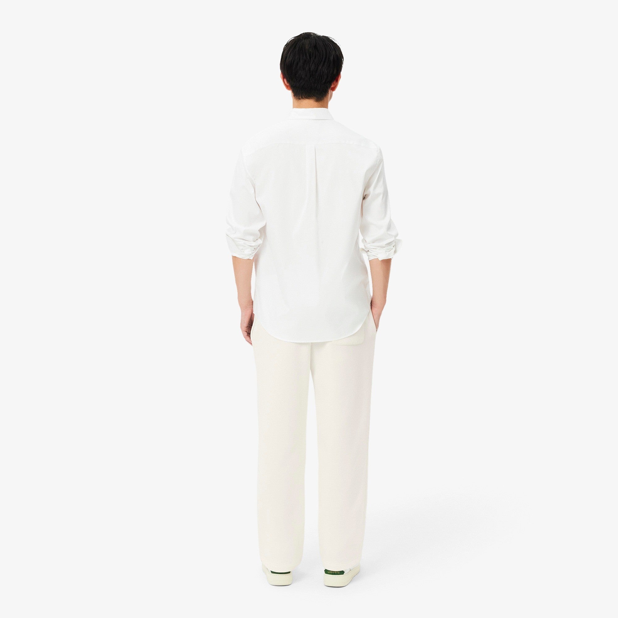 Pantaloni della tuta relaxed fit in tessuto felpato XH8867 70V LACOSTE 