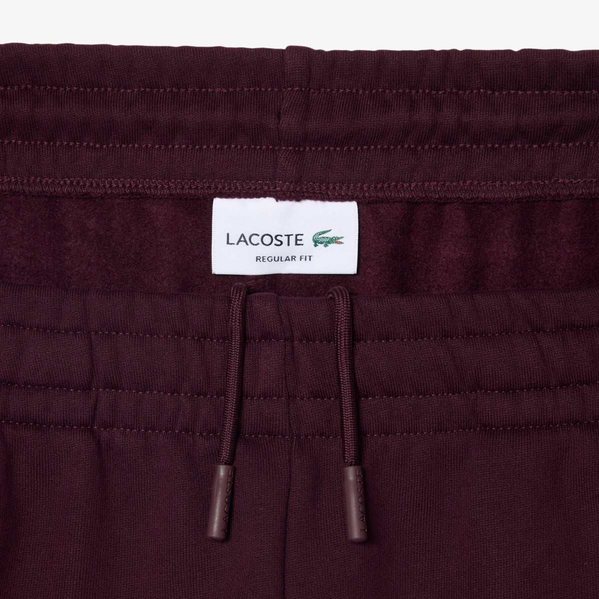 Pantaloni della tuta regular fit in tessuto felpato XH9207 3KE LACOSTE 