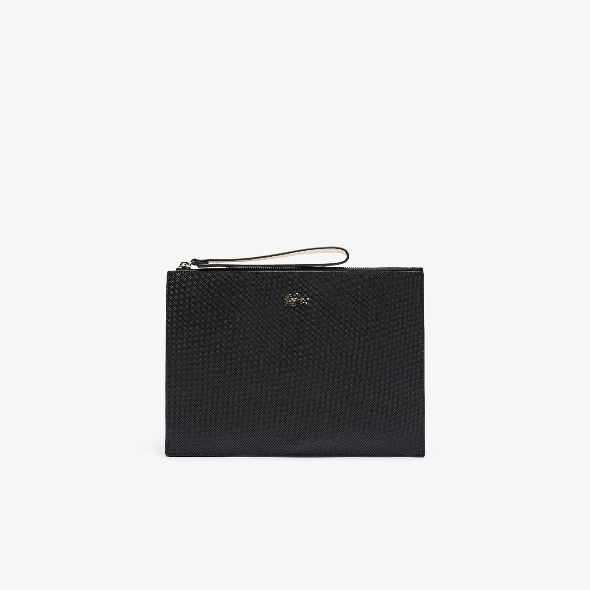 Pochette in canvas piqué spalmata Anna NF2791 A91 LACOSTE ACCESSORI 