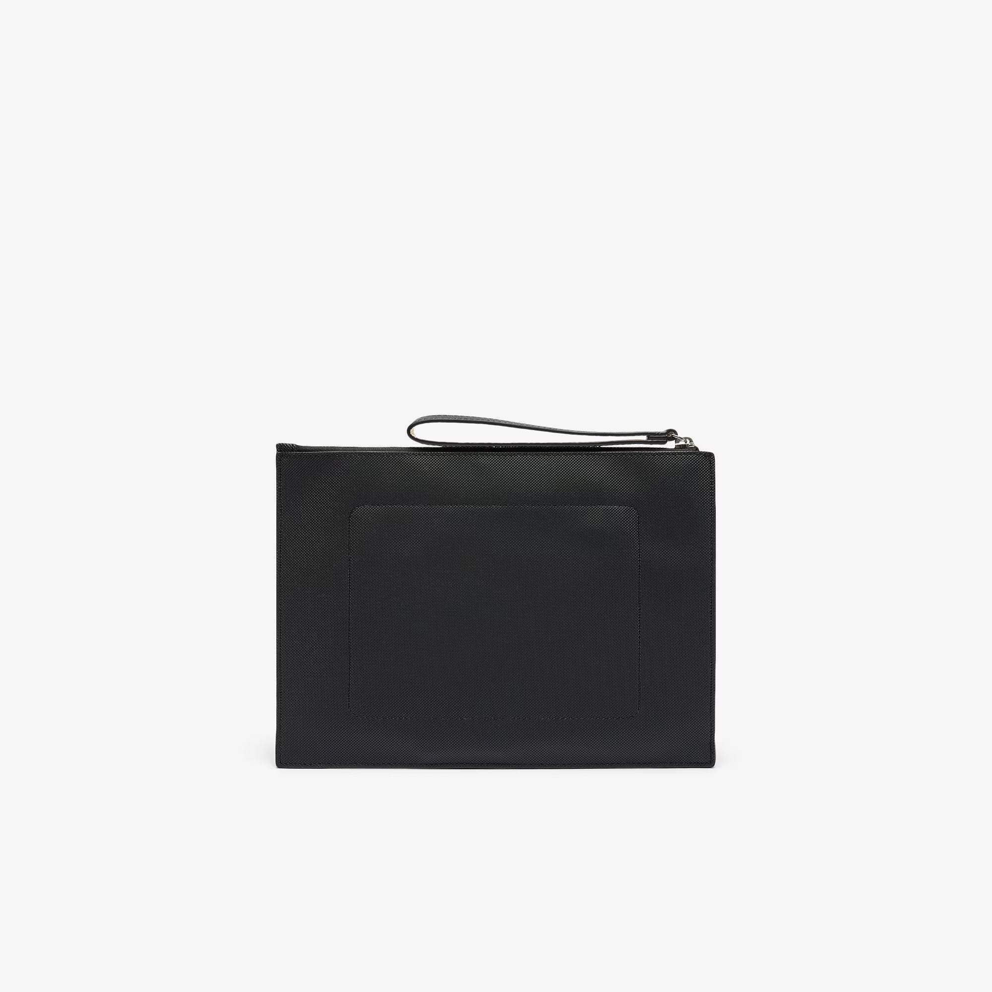 Pochette in canvas piqué spalmata Anna NF2791 A91 LACOSTE ACCESSORI 