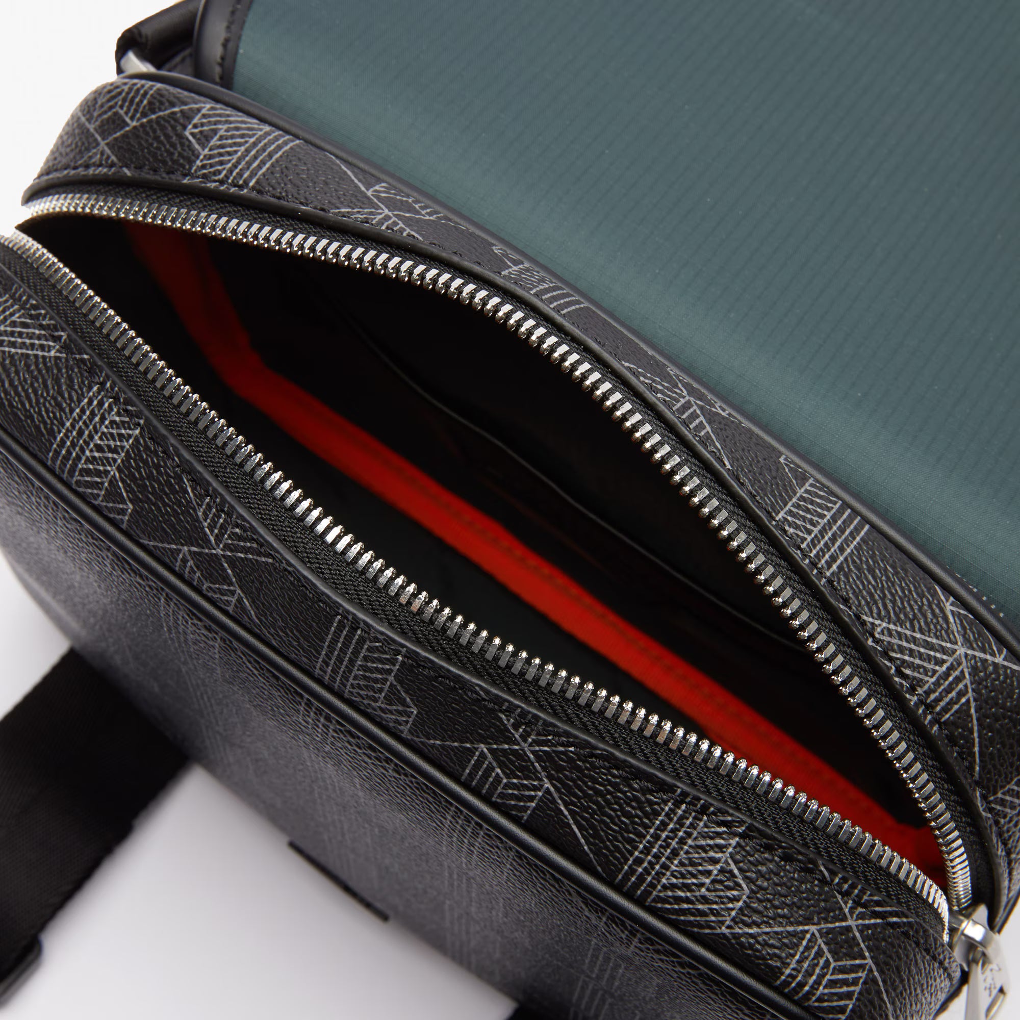 Borsa a tracolla con patta e clip The Blend NH3787 H45 LACOSTE ACCESSORI 