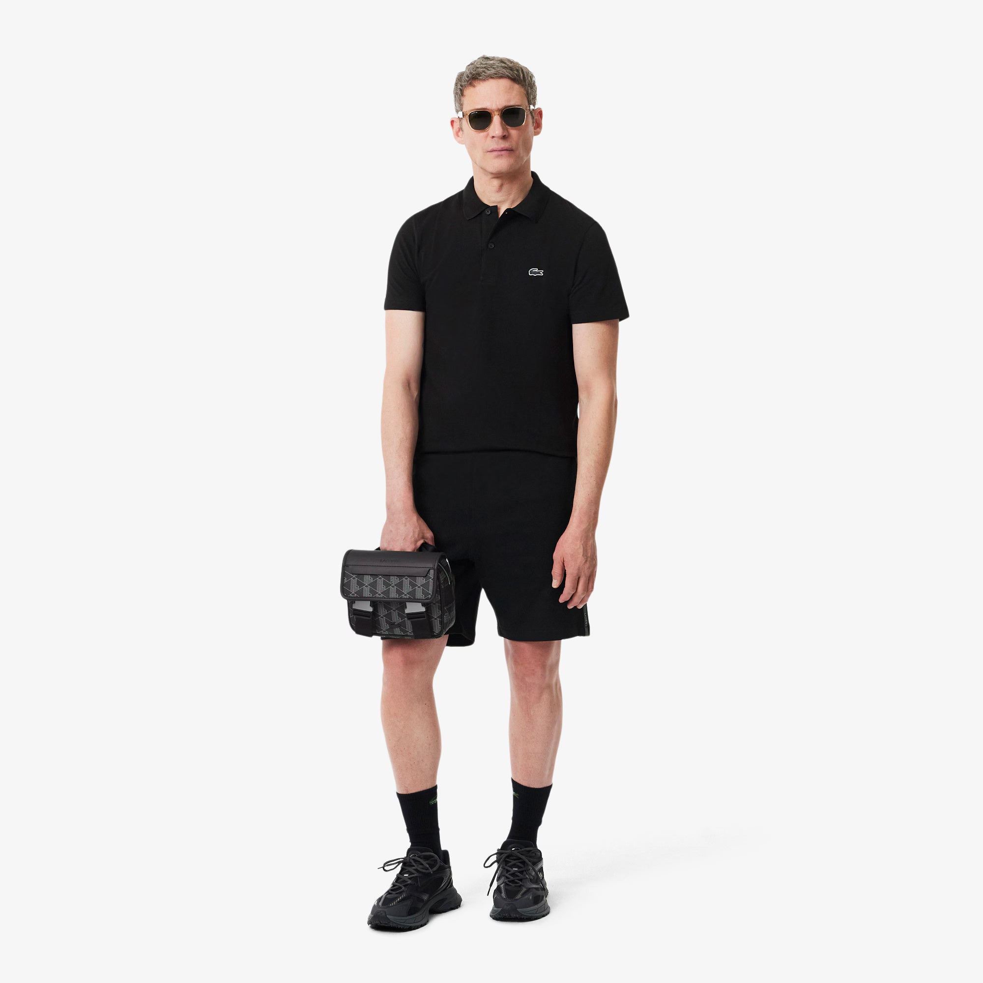 Borsa a tracolla con patta e clip The Blend NH3787 H45 LACOSTE ACCESSORI 