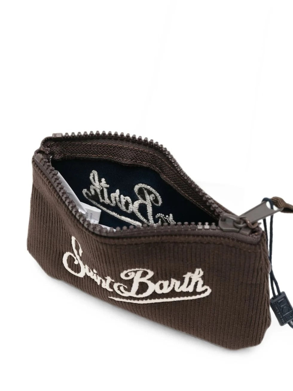 Pochette portachiavi con logo ALMI001 00128M MC2 SAINT BARTH 