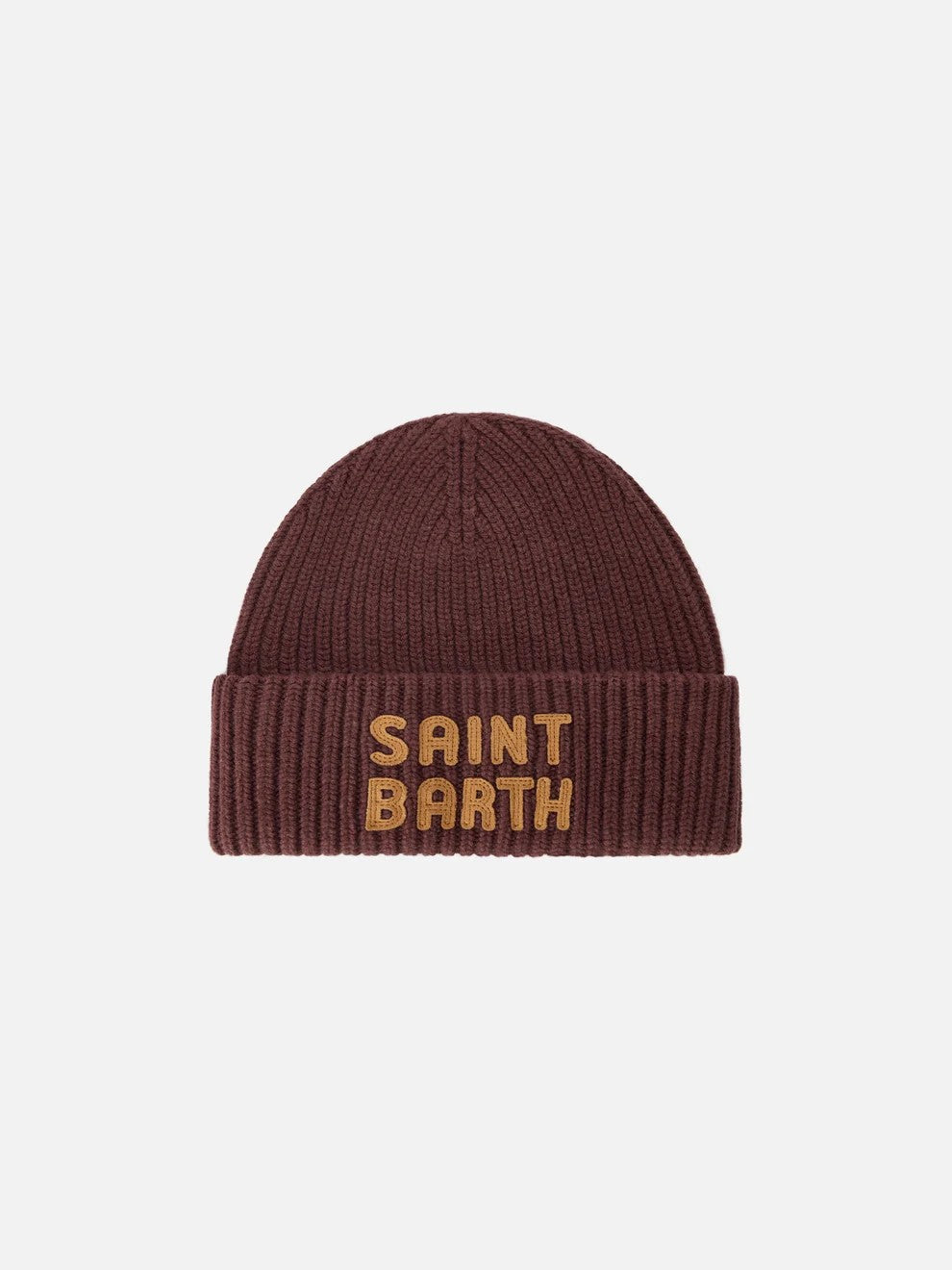 Berretto berry con patch logo BRR0003 03398M MC2 SAINT BARTH 