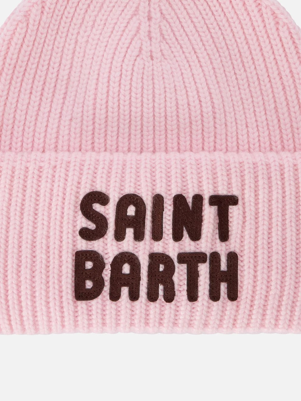 Berretto berry con patch logo BRR0003 03402M MC2 SAINT BARTH 
