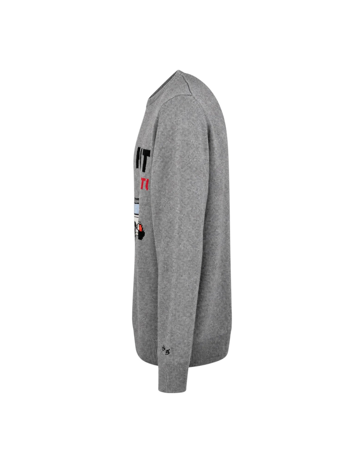 Maglia heron con ricamo St. Moritz habitué HER0001 02120M MC2 SAINT BARTH 