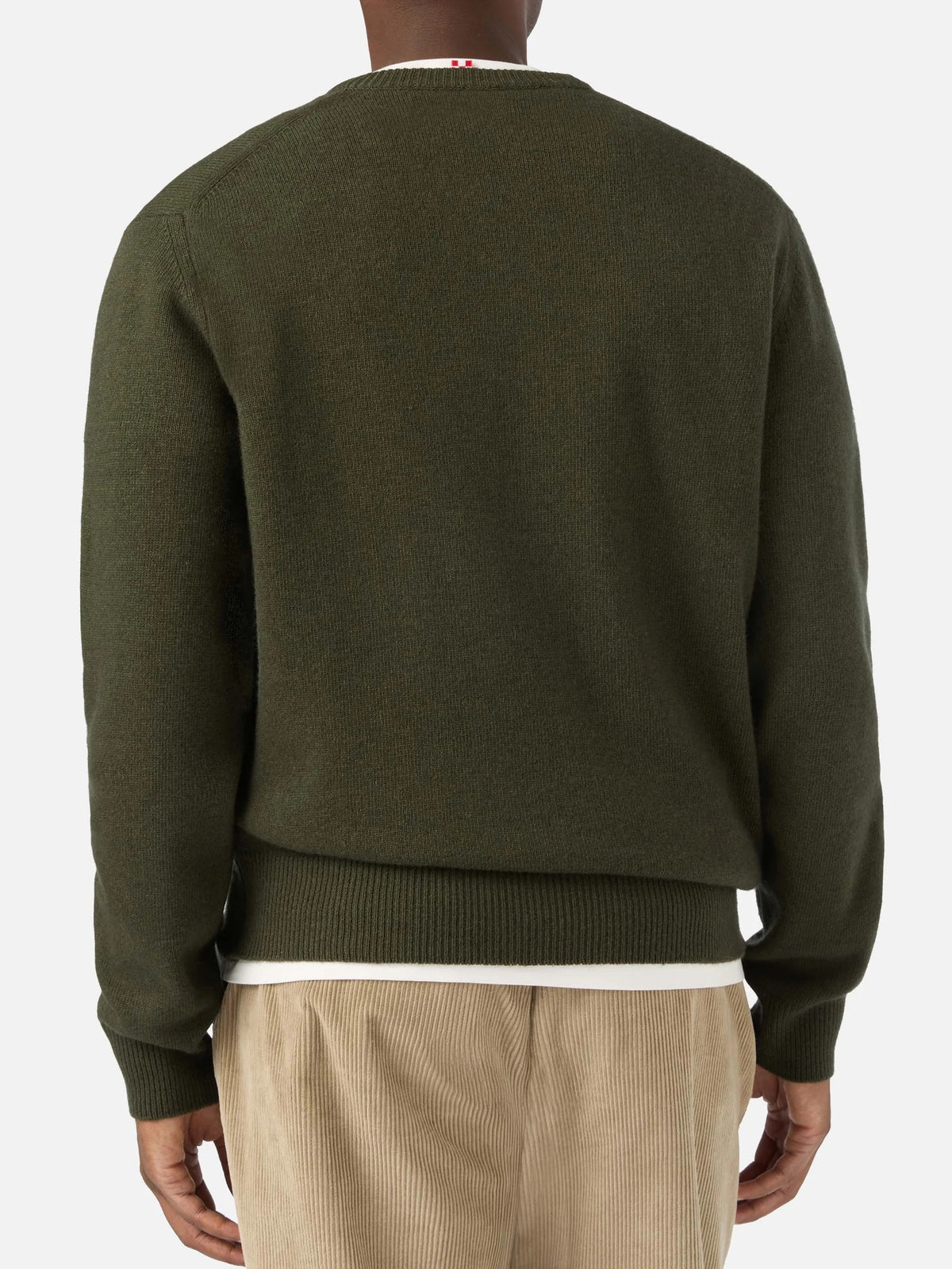 Maglia heron con ricamo montagna HER0001 02629M MC2 SAINT BARTH 