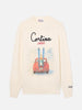 Maglia heron con intarsio Cortina j'arrive
