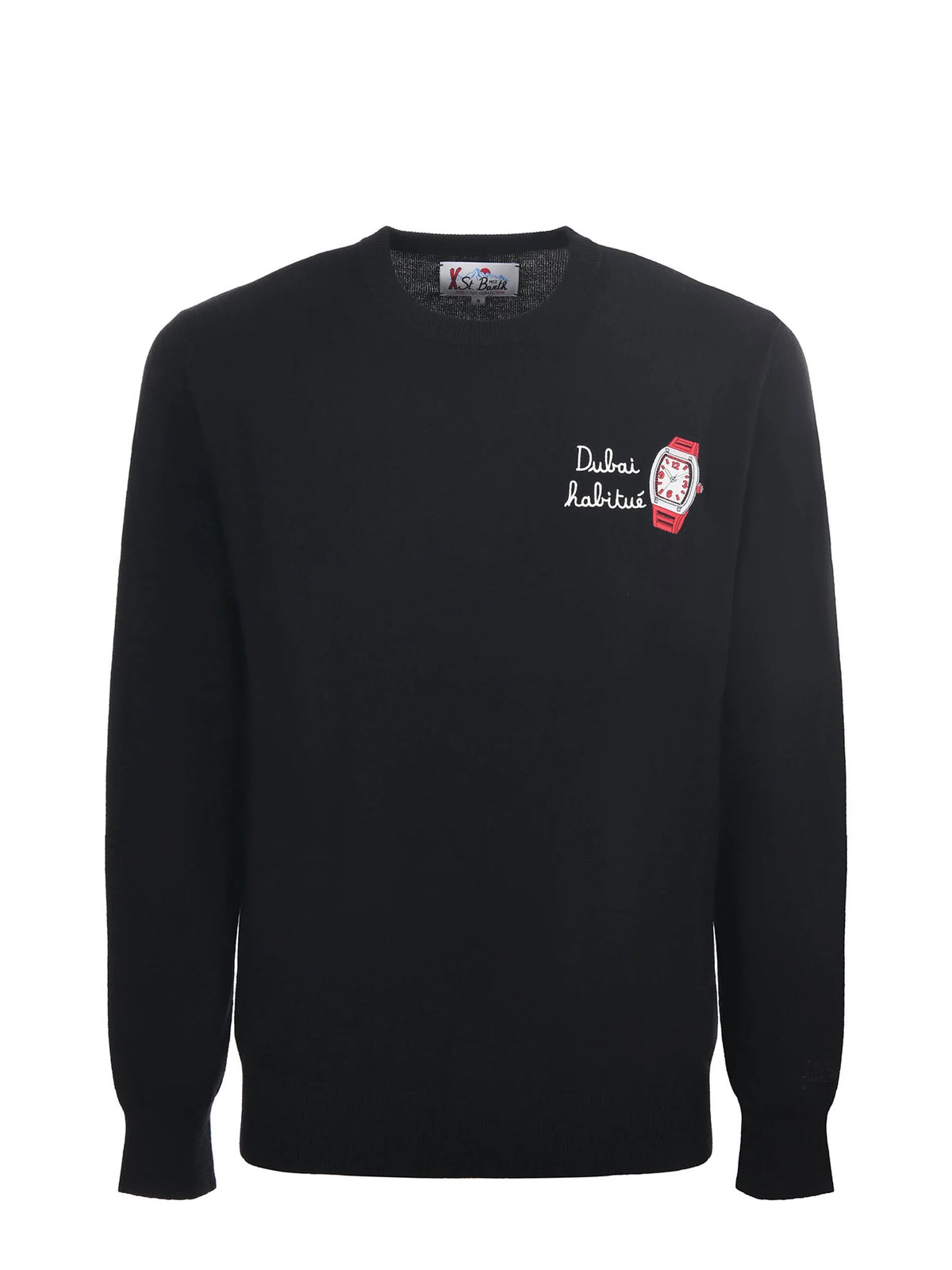 Maglia heron light con ricamo Dubay habitué HER0024 00545M MC2 SAINT BARTH 