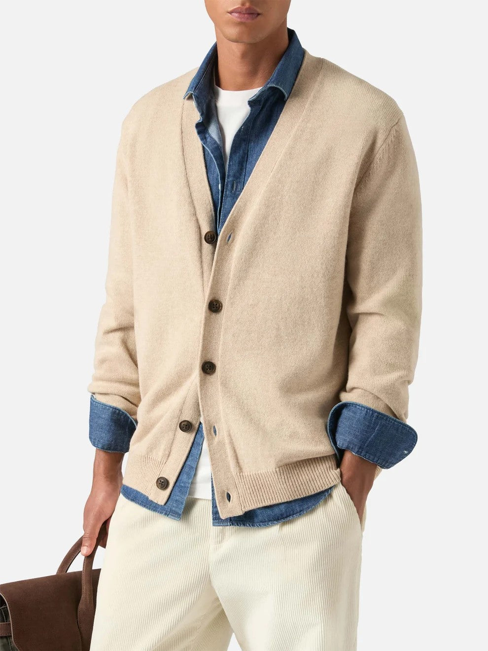 Cardigan herrison HERR005 00027M MC2 SAINT BARTH 