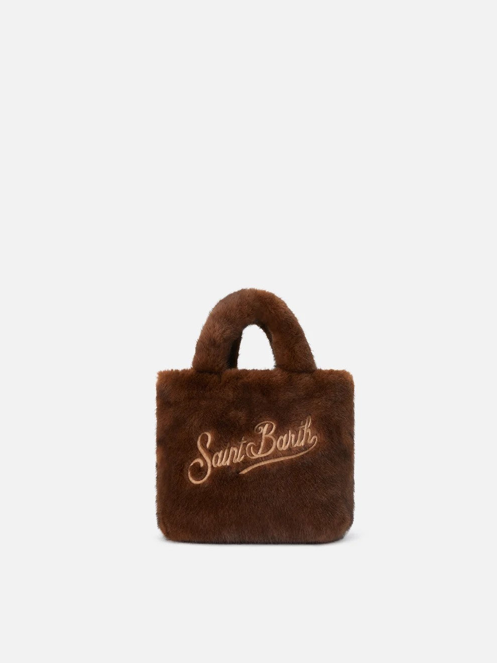 Borsa mini vanity con ricamo logo VAMI021 00217M MC2 SAINT BARTH 