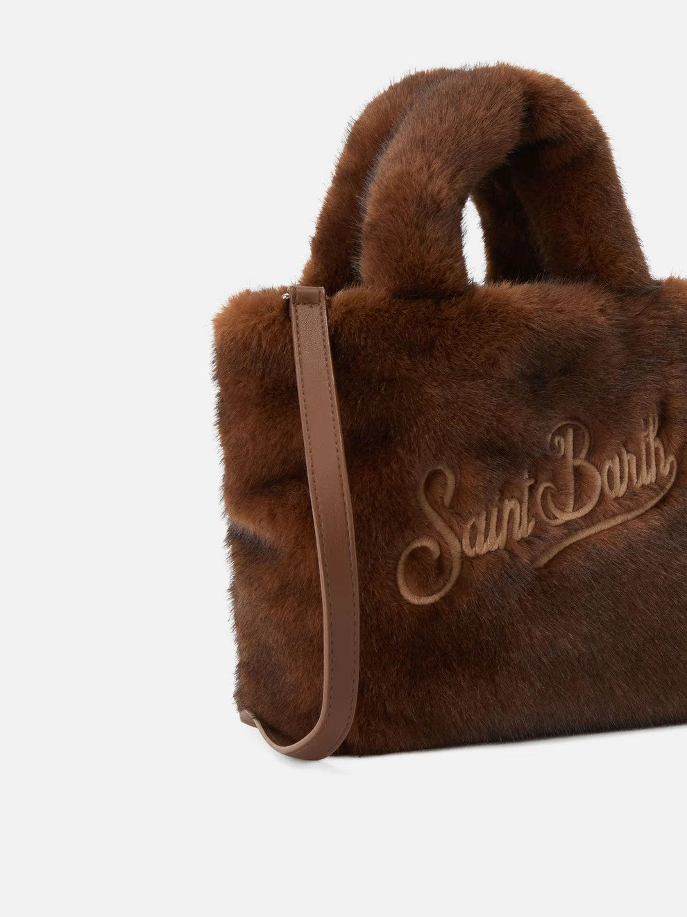 Borsa mini vanity con ricamo logo VAMI021 00217M MC2 SAINT BARTH 
