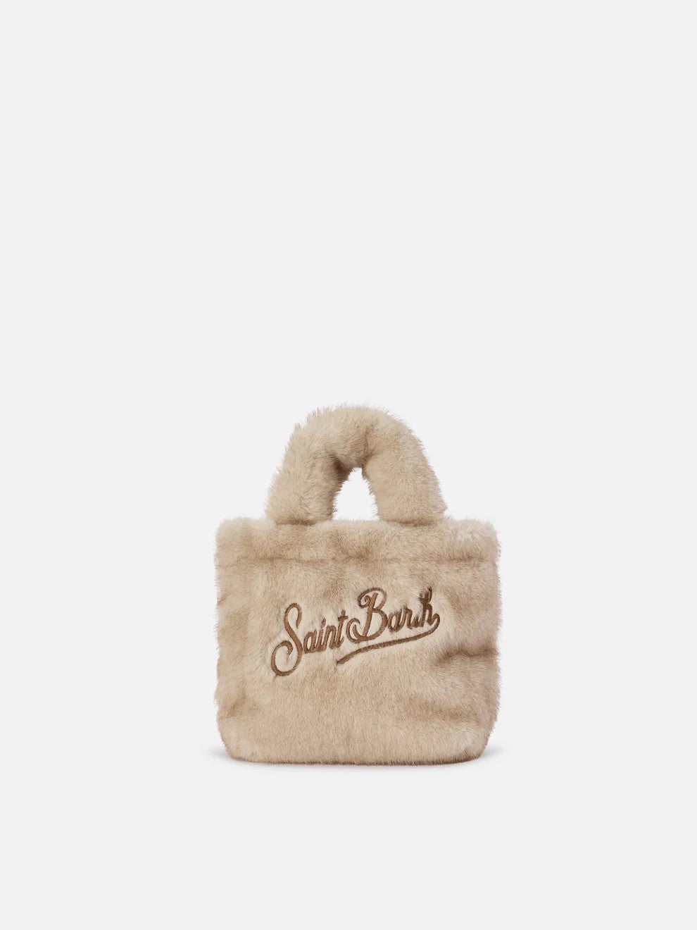 Borsa mini vanity con ricamo logo VAMI021 00219M MC2 SAINT BARTH 