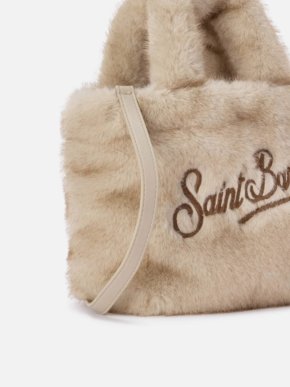 Borsa mini vanity con ricamo logo VAMI021 00219M MC2 SAINT BARTH 