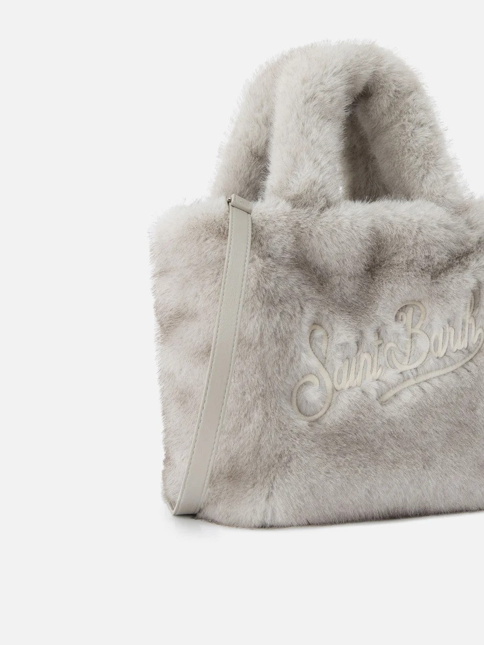 Borsa mini vanity con ricamo logo VAMI021 03994M MC2 SAINT BARTH 