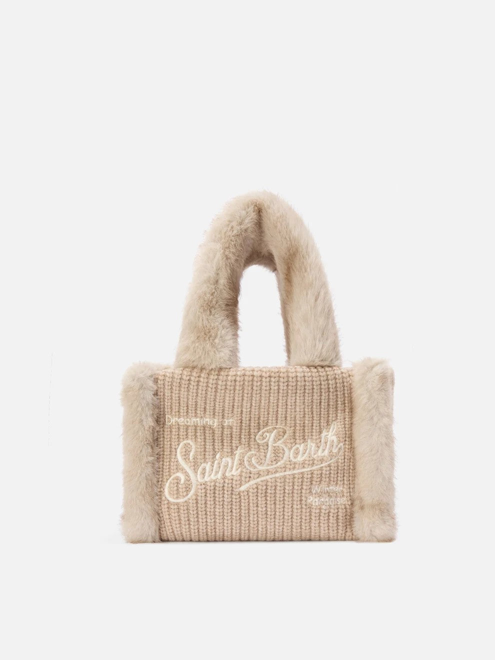 Borsa mini vanity effetto pelliccia VAMI022 00521M MC2 SAINT BARTH 