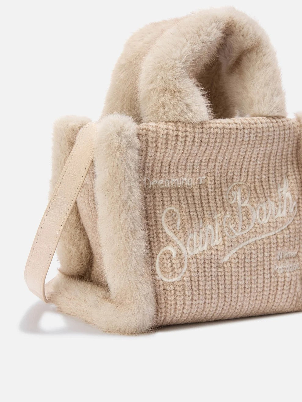 Borsa mini vanity effetto pelliccia VAMI022 00521M MC2 SAINT BARTH 
