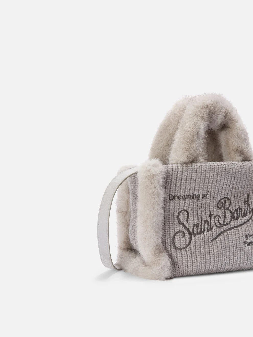 Borsa mini vanity effetto pelliccia VAMI022 03999M MC2 SAINT BARTH 