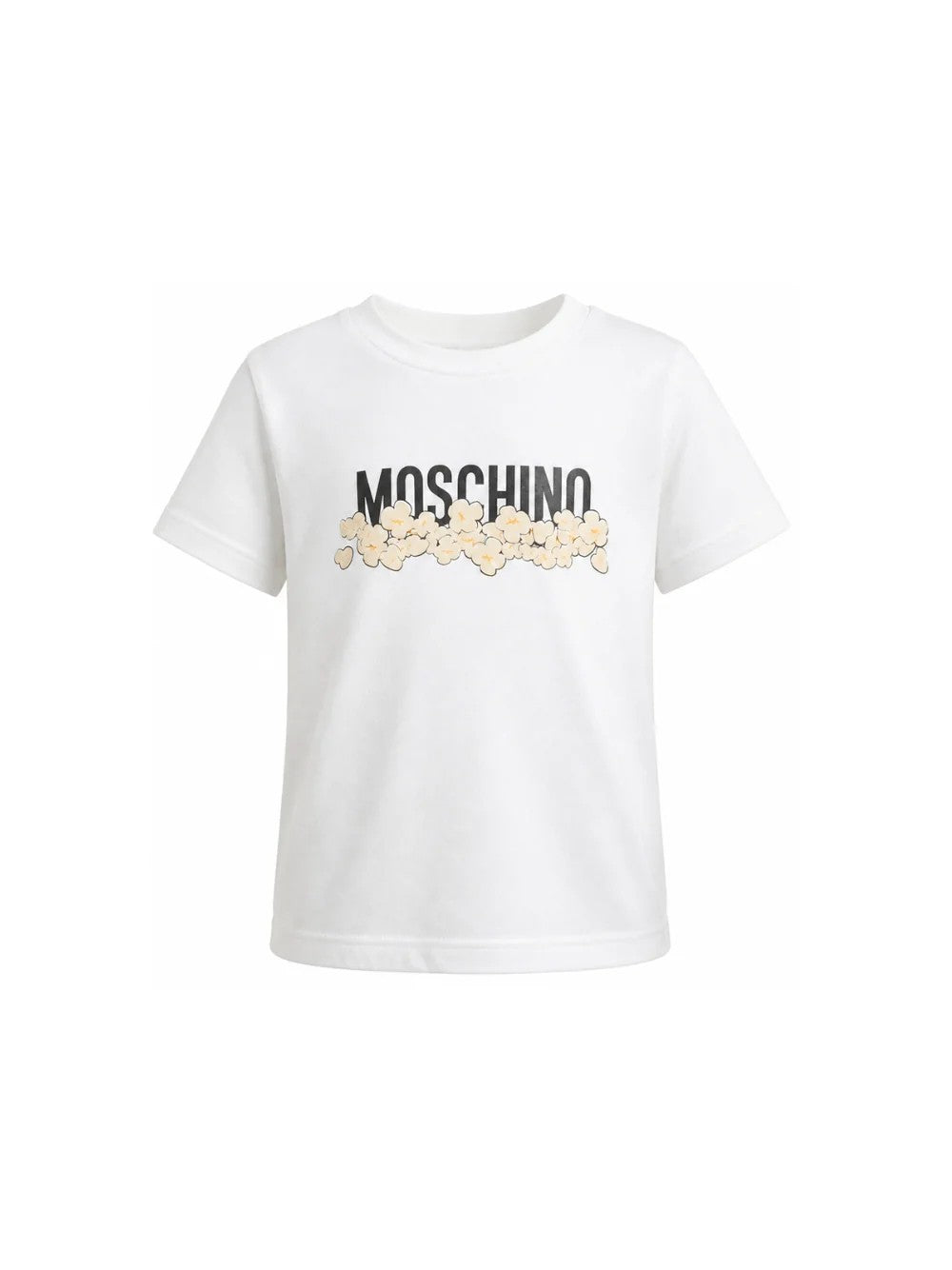 T-shirt con stampa H6M058LAA20 10063 MOSCHINO KID 