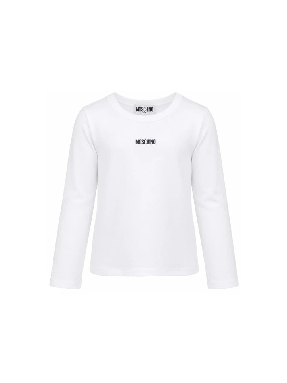 T-shirt con logo HAO011LBA39 10101 MOSCHINO KID 