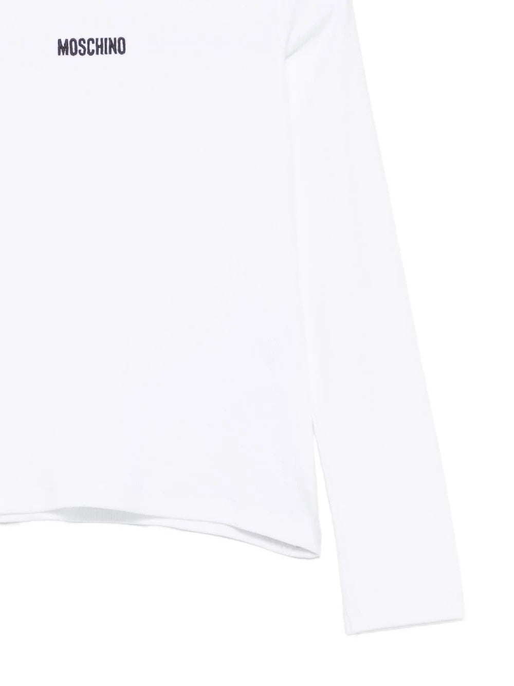 T-shirt con logo HAO011LBA39 10101A MOSCHINO KID 