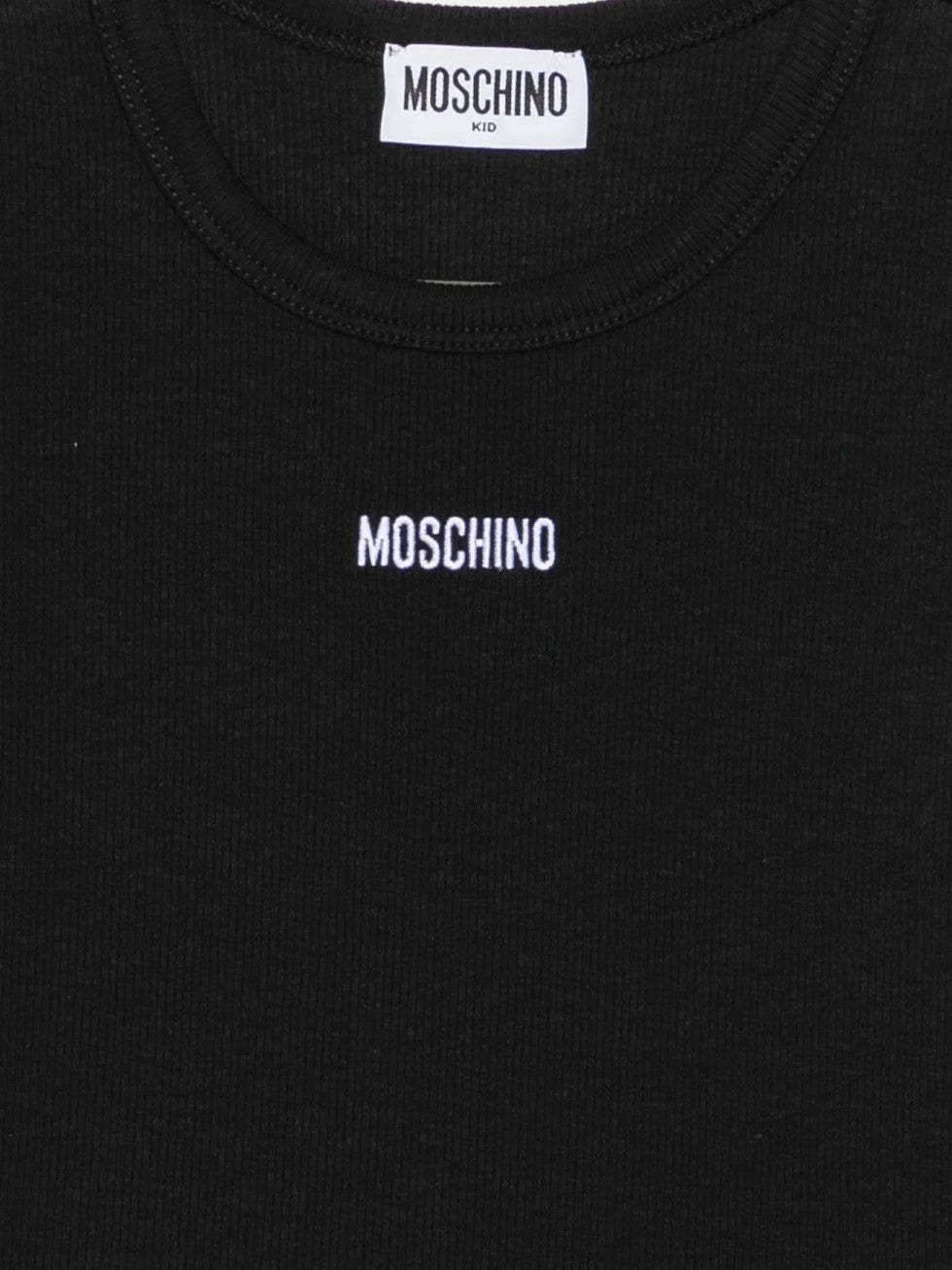 T-shirt con logo HAO011LBA39 60100 MOSCHINO KID 