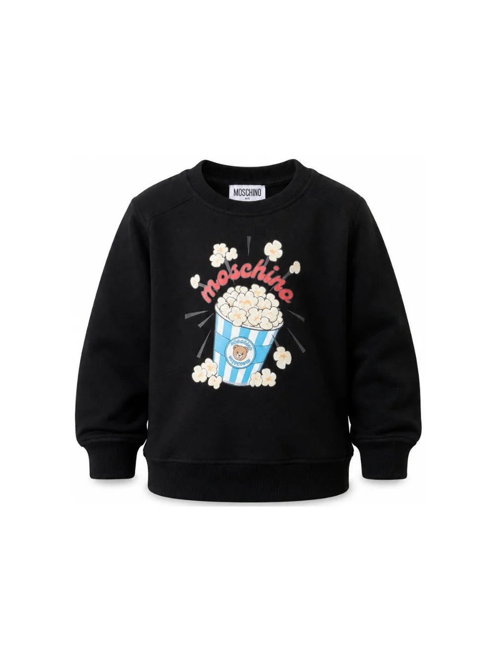Felpa con stampa grafica HNF099LCA94 60100 MOSCHINO KID 
