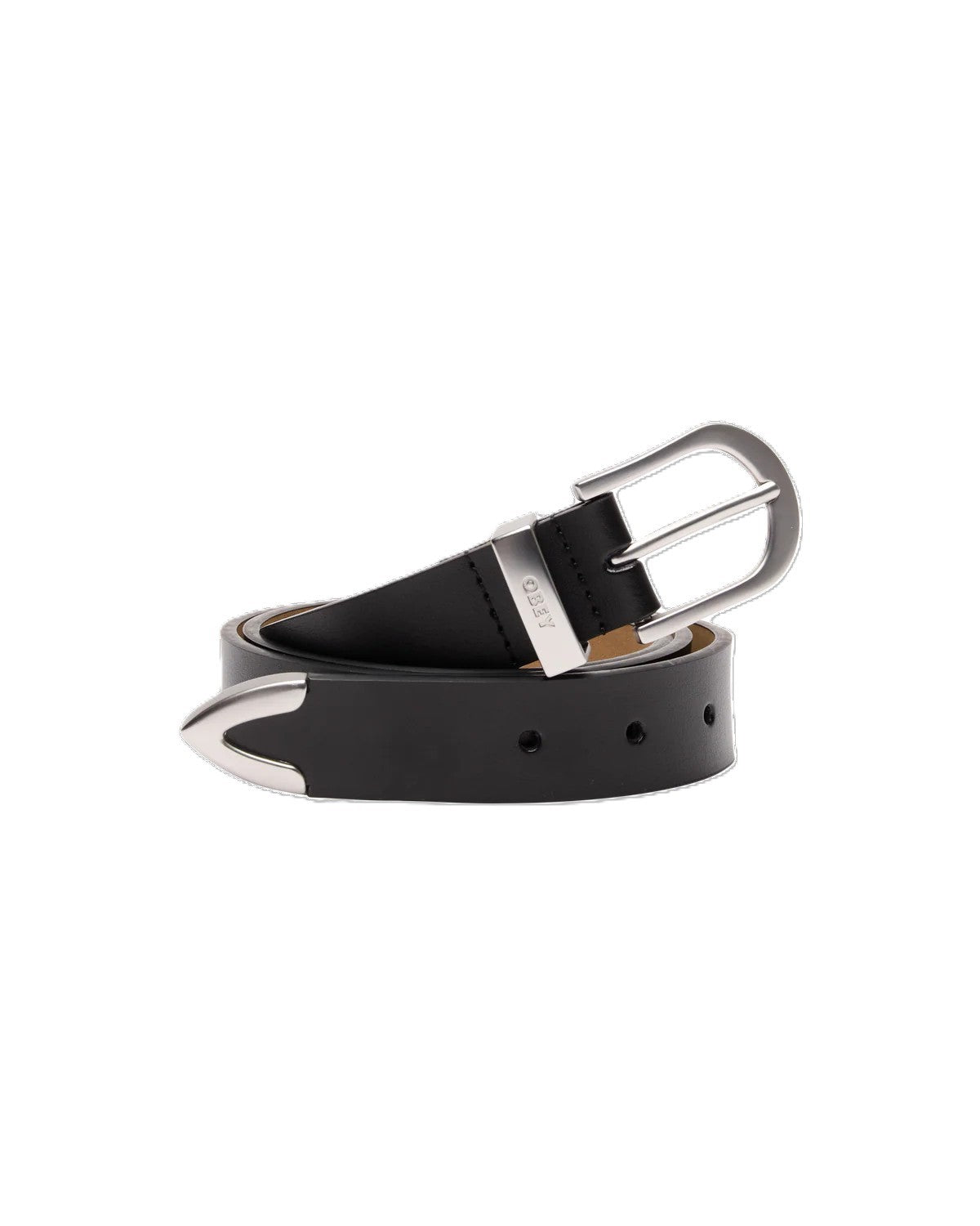 Classic leather belt 100050041 BLK OBEY 
