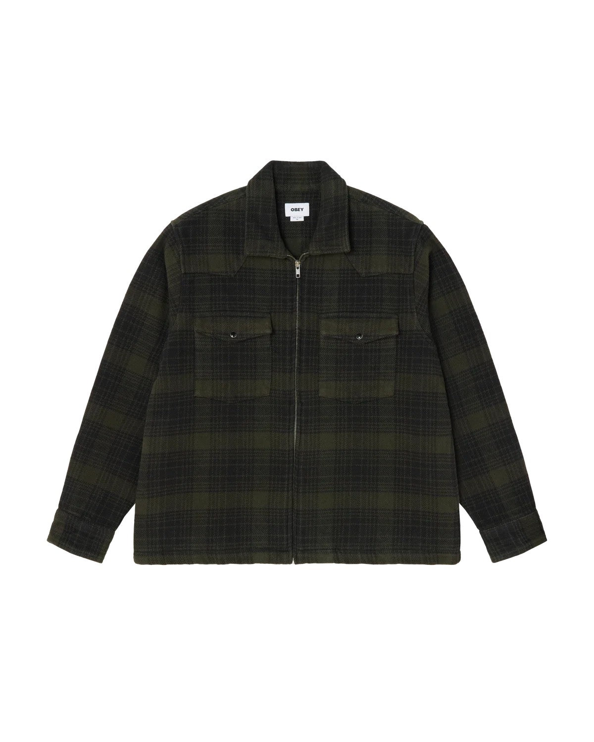 Willie zip shirt jacket 121160069 RSI OBEY 