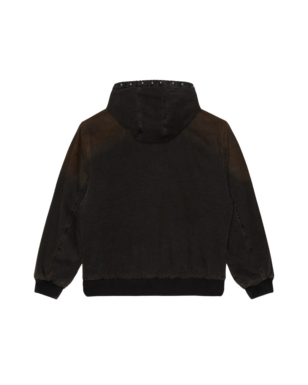 Studded zip up jacket 121800633 BRU OBEY 
