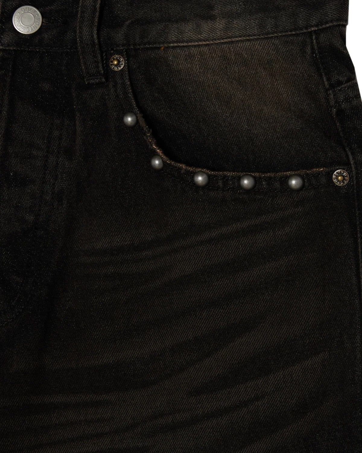 Studded boxcar denim 142010121 BRU OBEY 