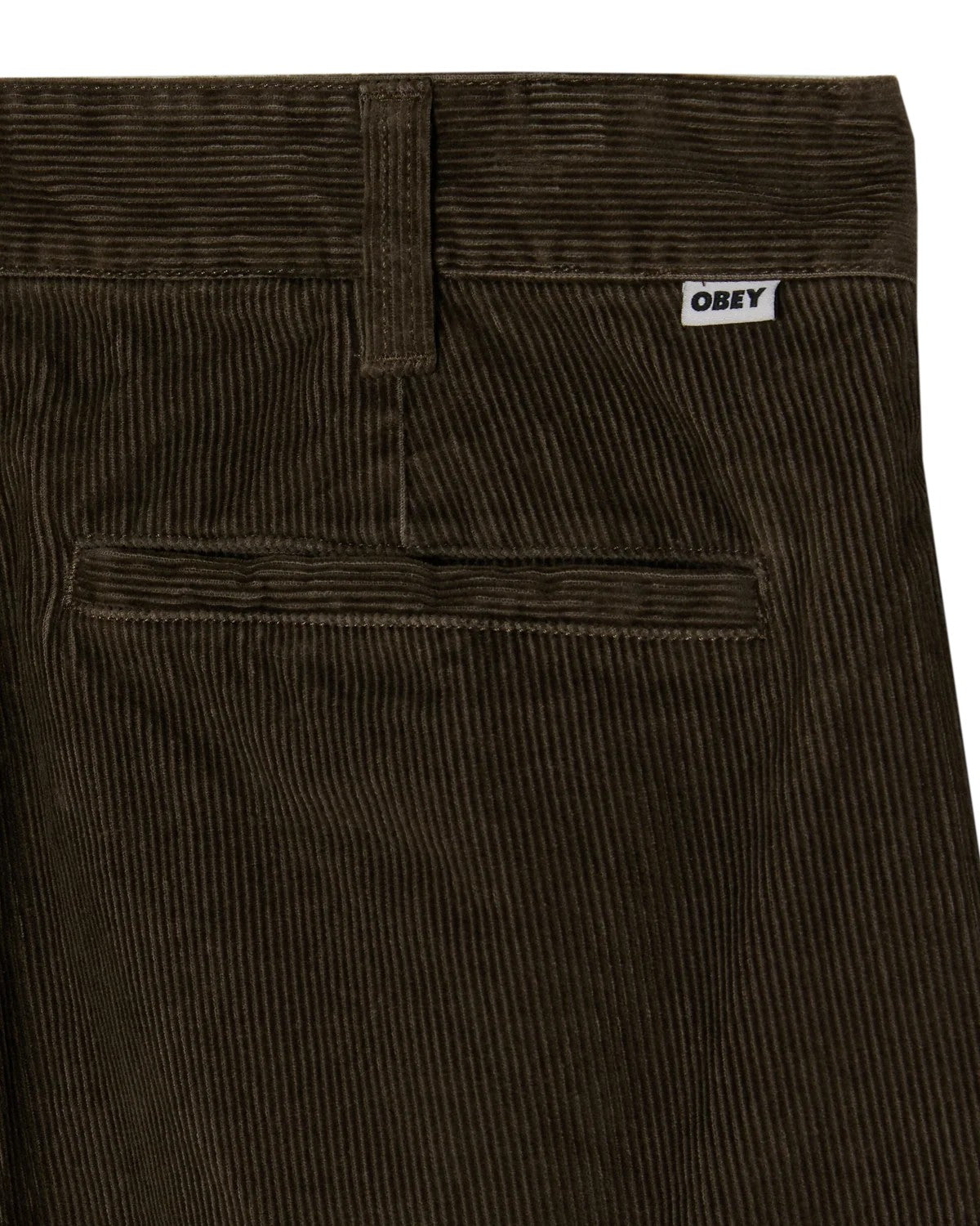 Dean faded wash cord pant 142020266 WRN OBEY 