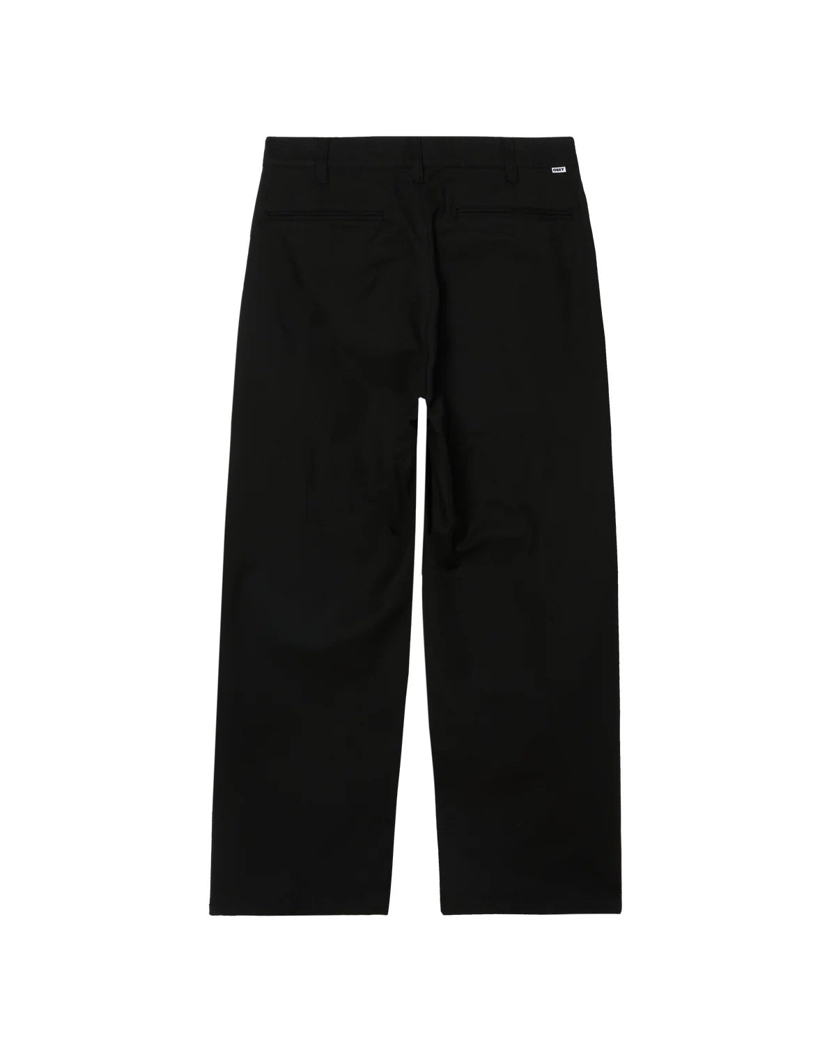 Dean pleated pant 142020269 BLK OBEY 