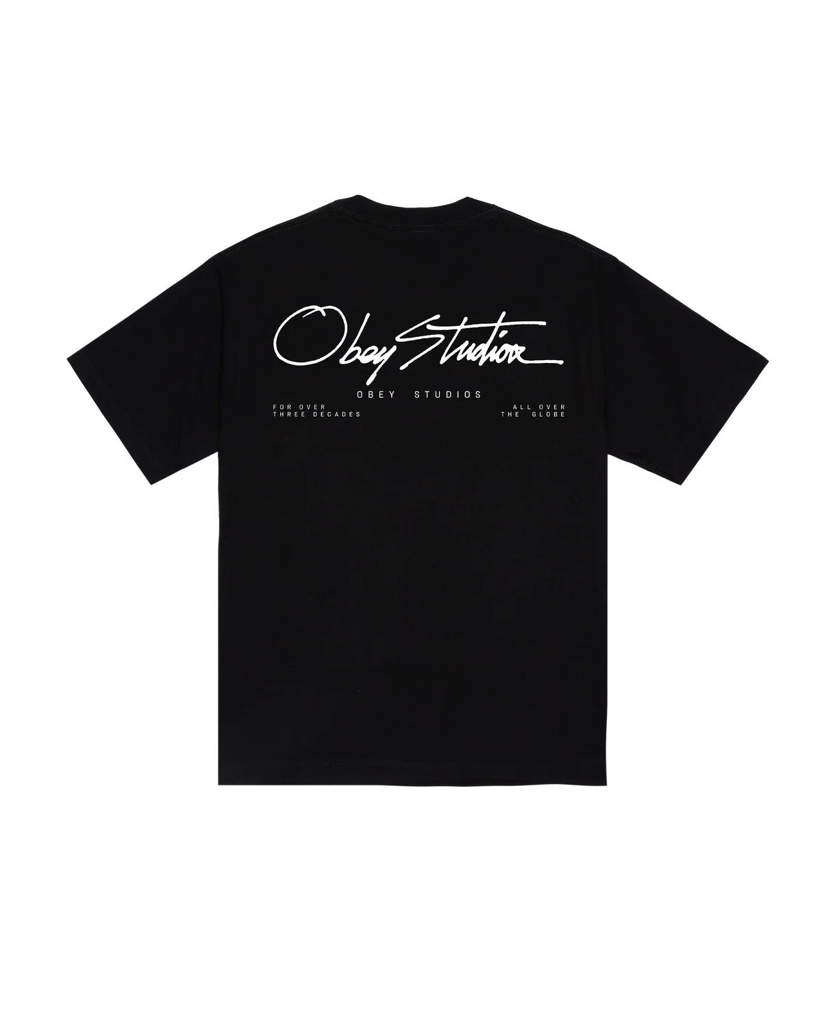 Studios 3 decades t-shirt 168024456 BLK OBEY 