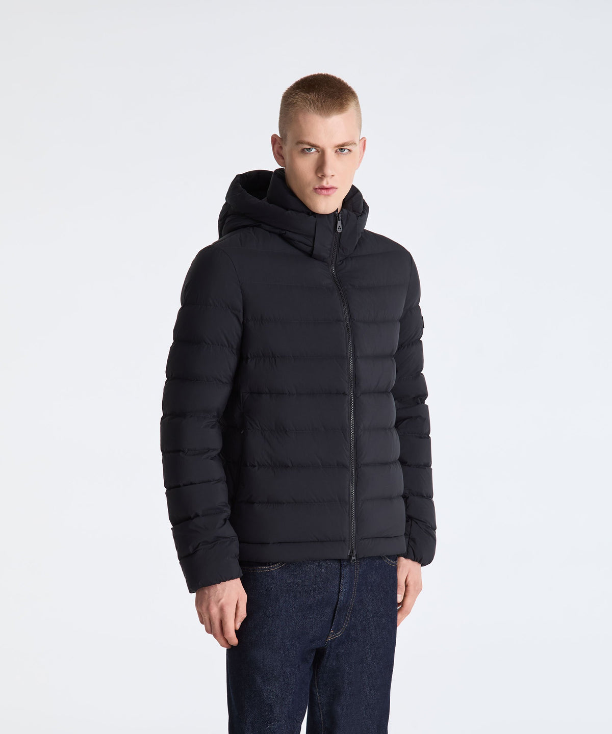 BOGGS GRS 05Piumino in nylon superleggero PEU5994 NER PEUTEREY 