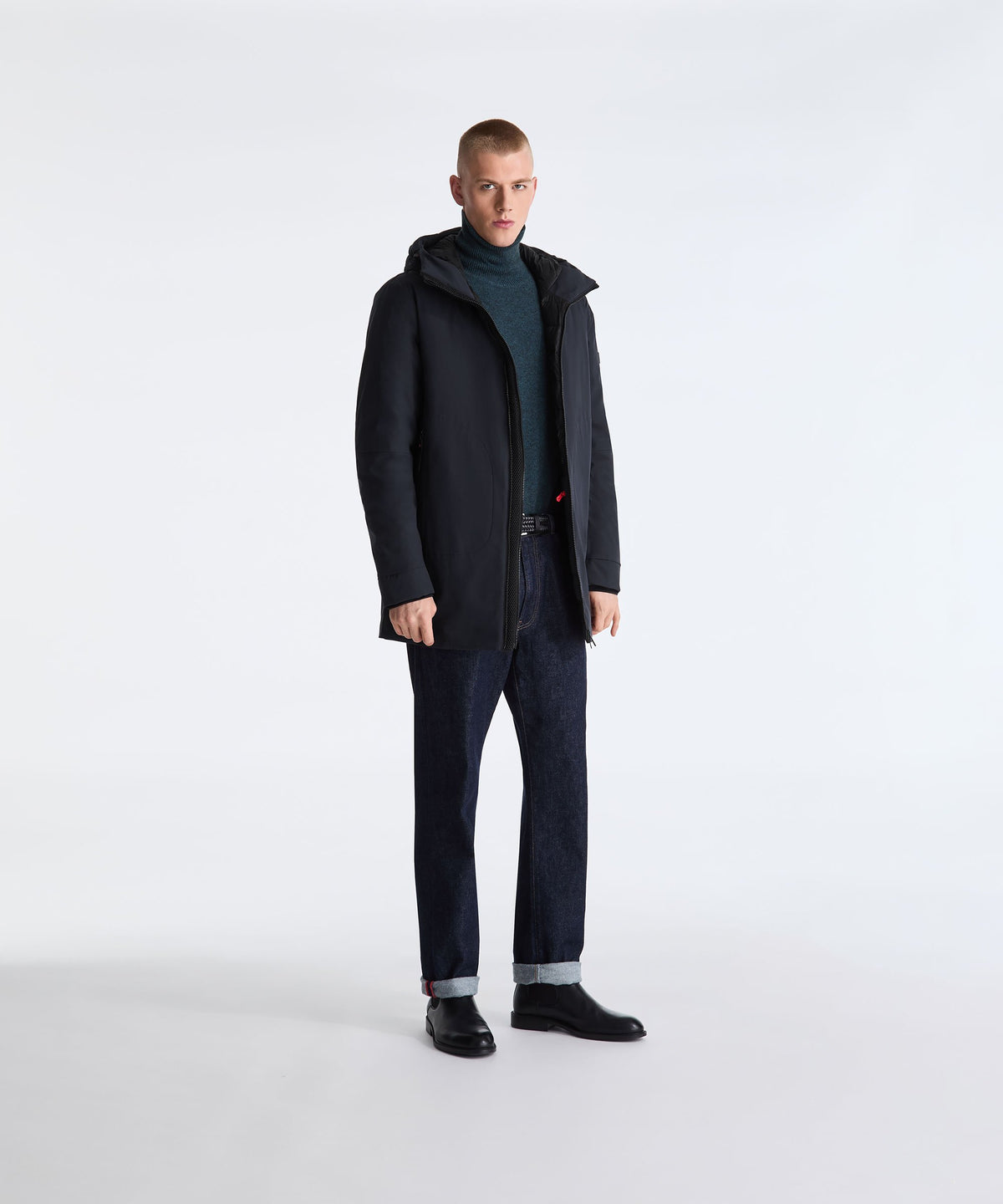 METIDE SRTR GRS 02Overcoat urbano stretch antivento PEU5996 215 PEUTEREY 