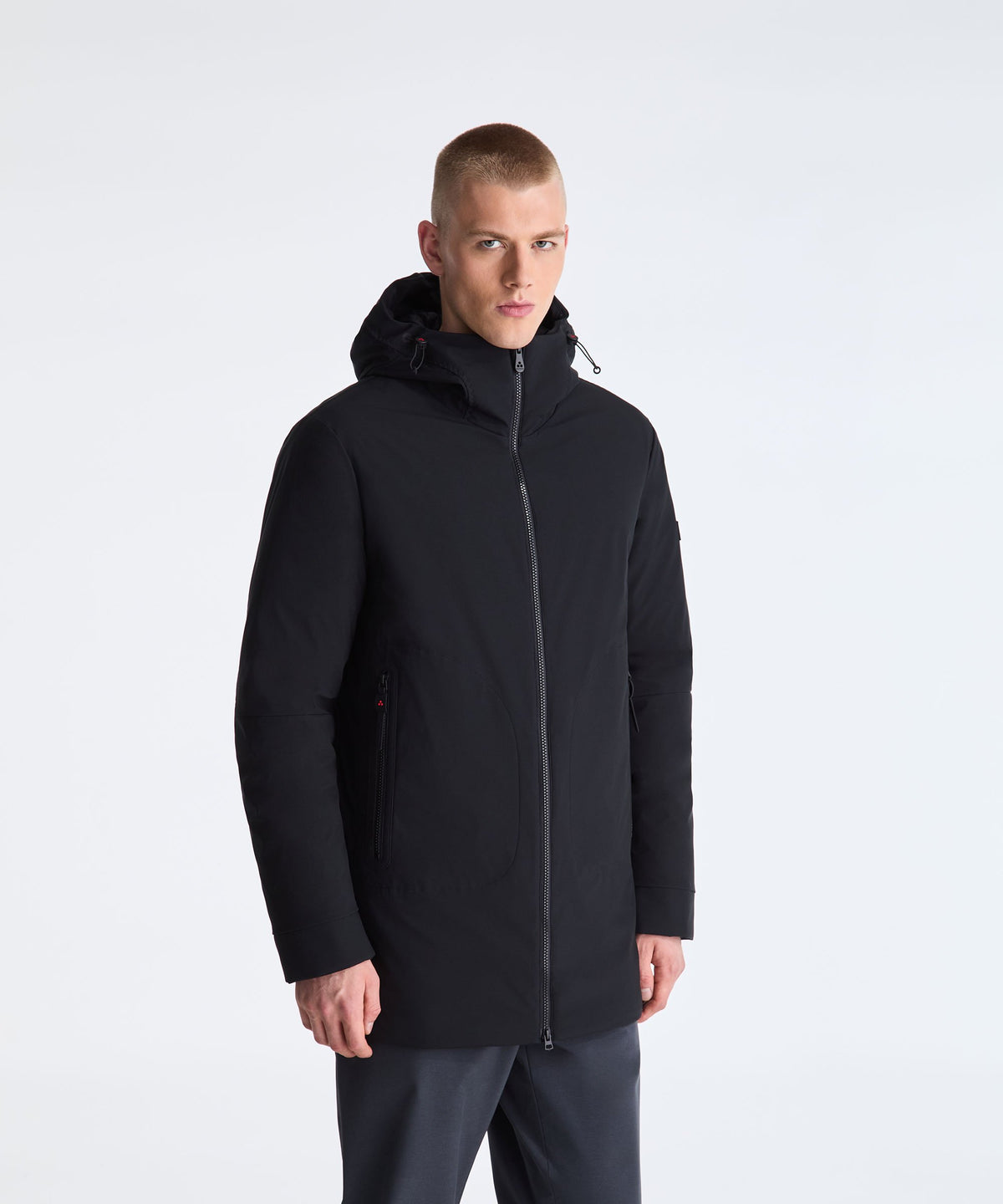 METIDE SRTR GRS 02Overcoat urbano stretch antivento PEU5996 NER PEUTEREY 
