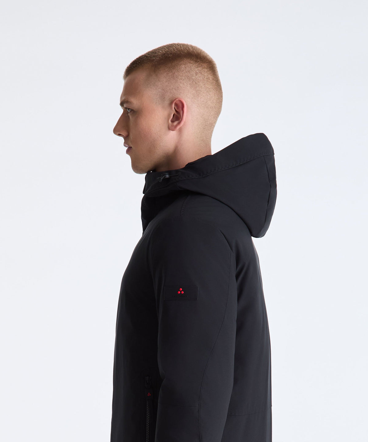METIDE SRTR GRS 02Overcoat urbano stretch antivento PEU5996 NER PEUTEREY 