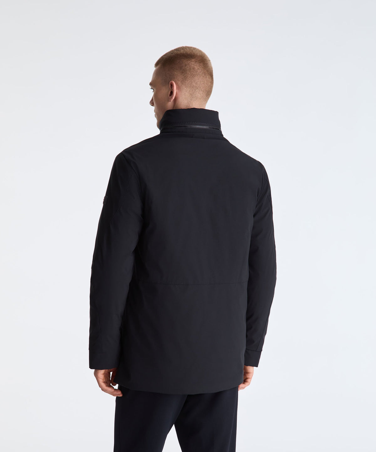 PEEBLES SRTR GRS 01Giacca con cappuccio a scomparsa PEU5997 NER PEUTEREY 