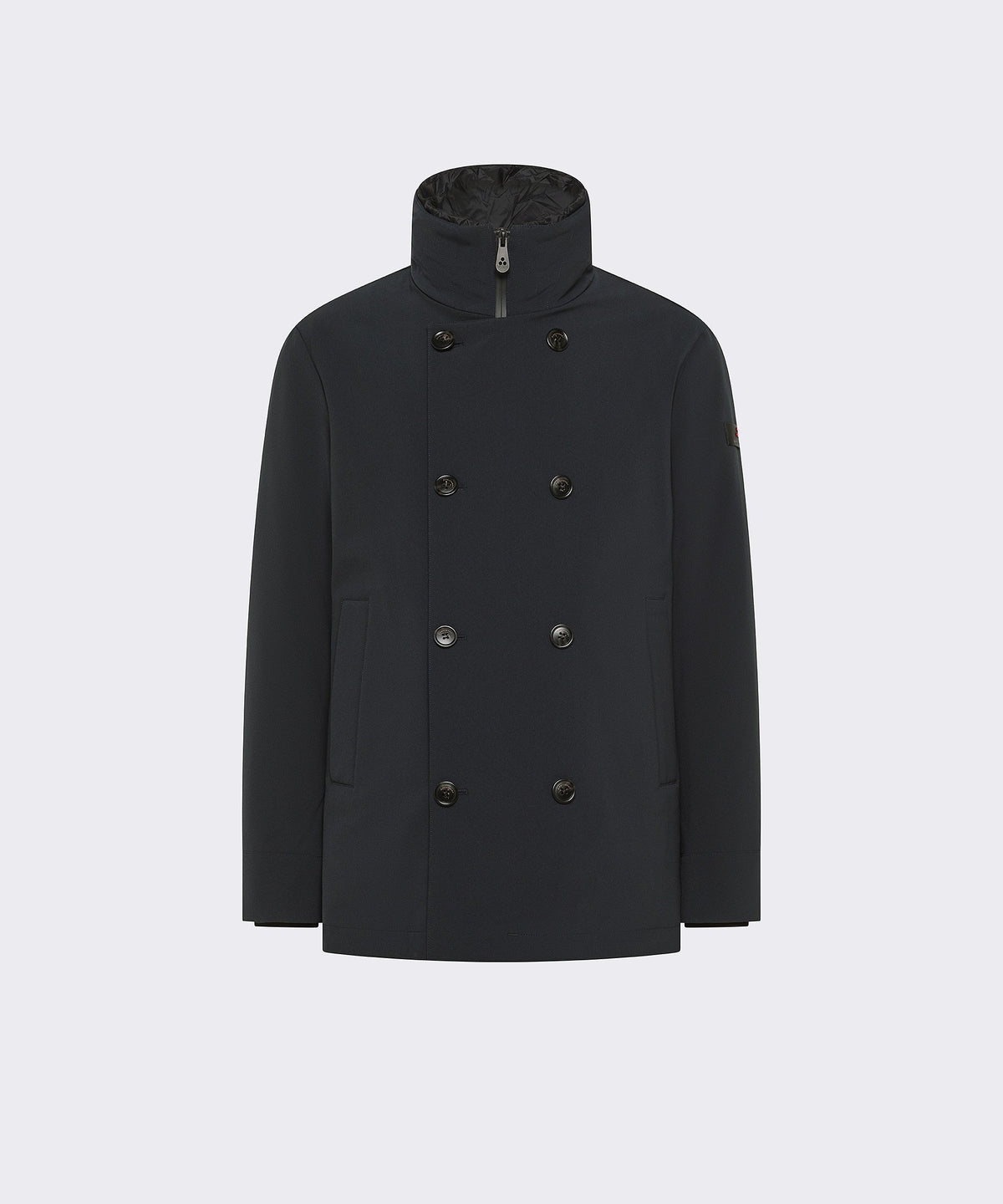 MILITAO TJ GRS 02Giacca doppiopetto in tessuto riciclato PEU5999 215 PEUTEREY 
