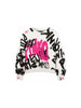 Maglione con stampa grafica