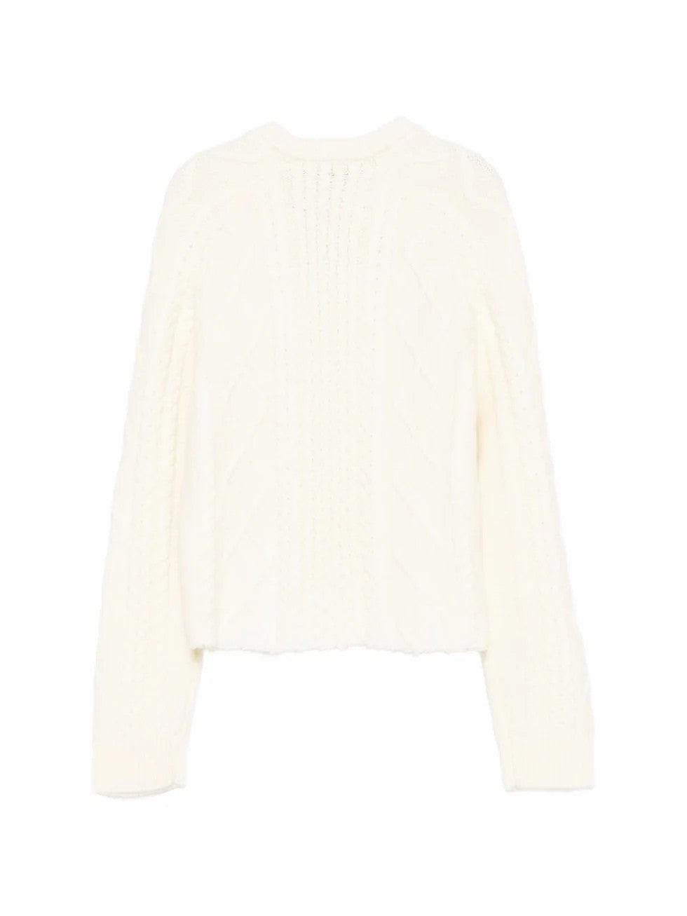 Maglione in maglia intrecciata KFMA039CFL153 0078A PINKO 