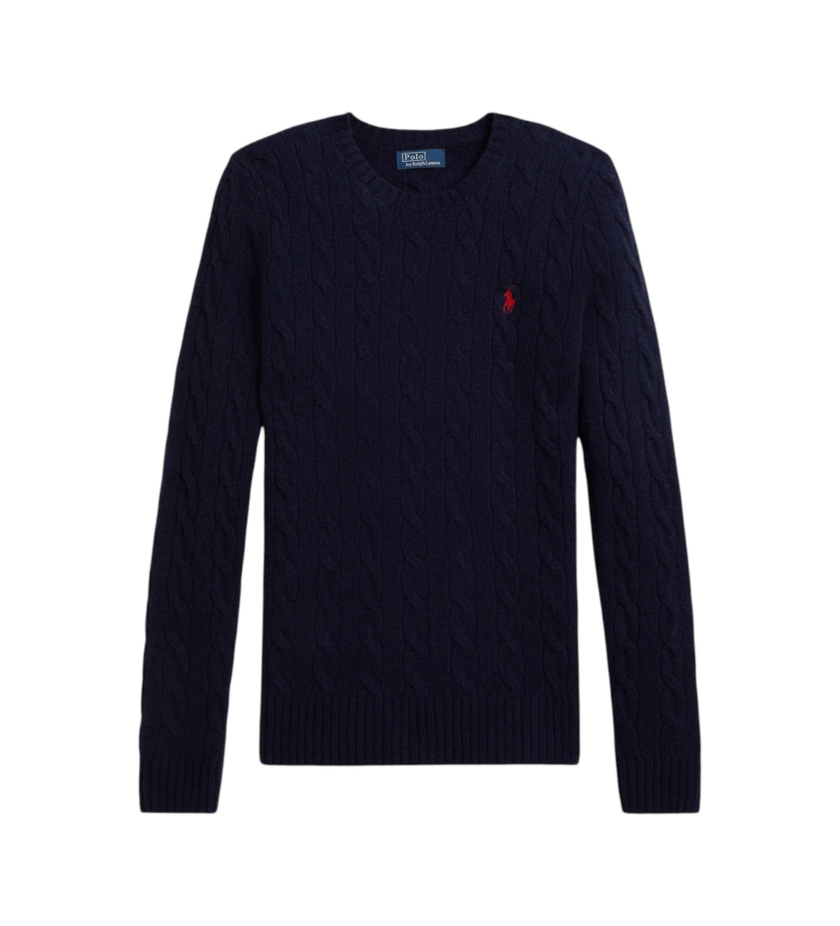 Girocollo in lana e cashmere a trecce 211971865 003 POLO RALPH LAUREN 