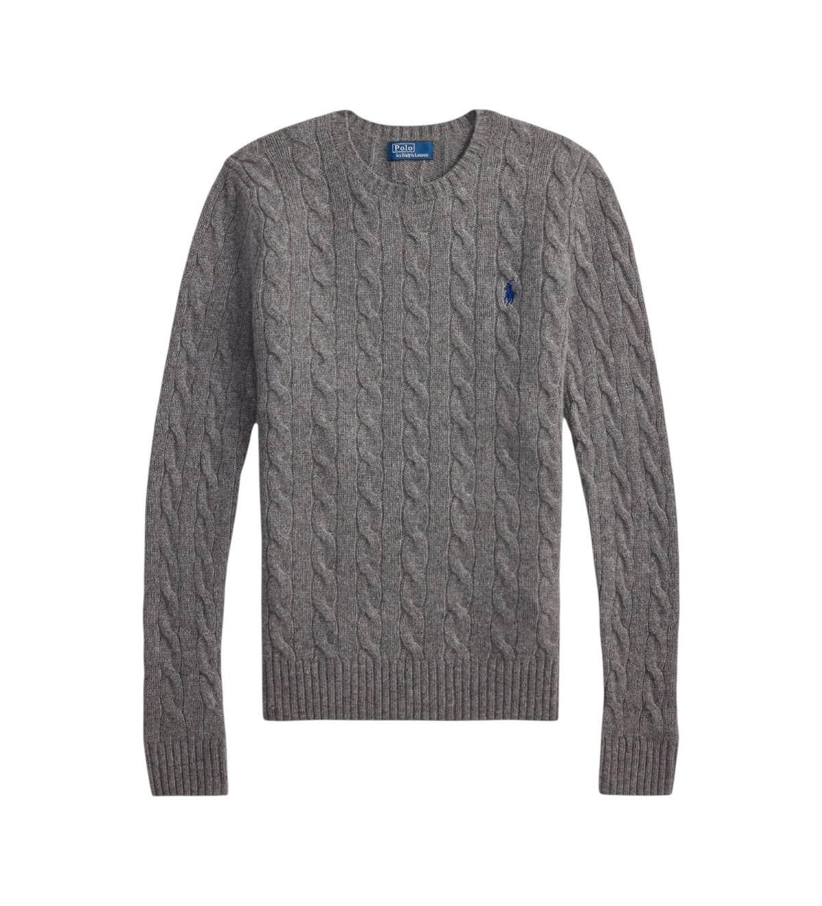 Girocollo in lana e cashmere a trecce 211971865 501 POLO RALPH LAUREN 