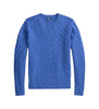 Girocollo in lana e cashmere a trecce