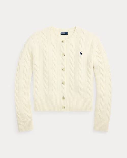 Cardigan a trecce in lana e cashmere 211972104 002 POLO RALPH LAUREN 